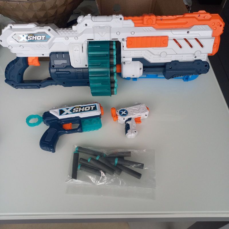 Combo de Nerfs - X-Shot Zuru | Zuru Tst - Nerf Usado 102416966