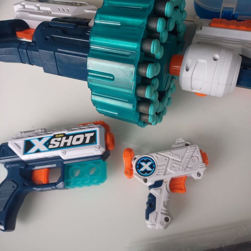 Combo de Nerfs - X-Shot Zuru | Zuru Tst - Nerf Usado 102416966