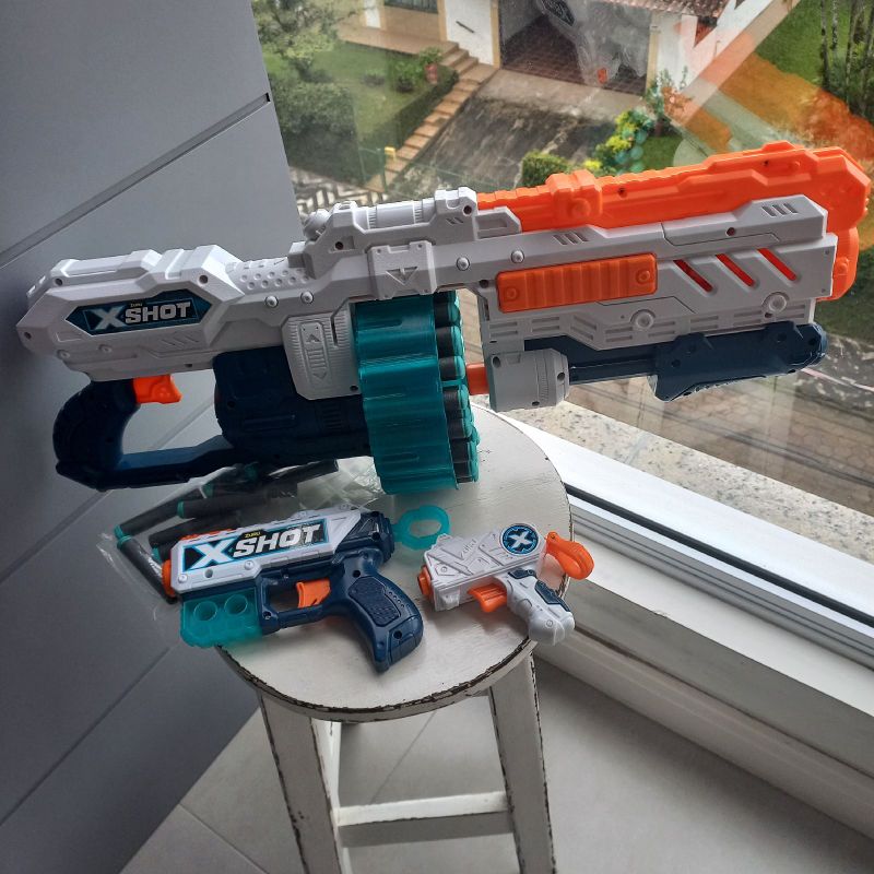 Combo de Nerfs - X-Shot Zuru | Zuru Tst - Nerf Usado 102416966