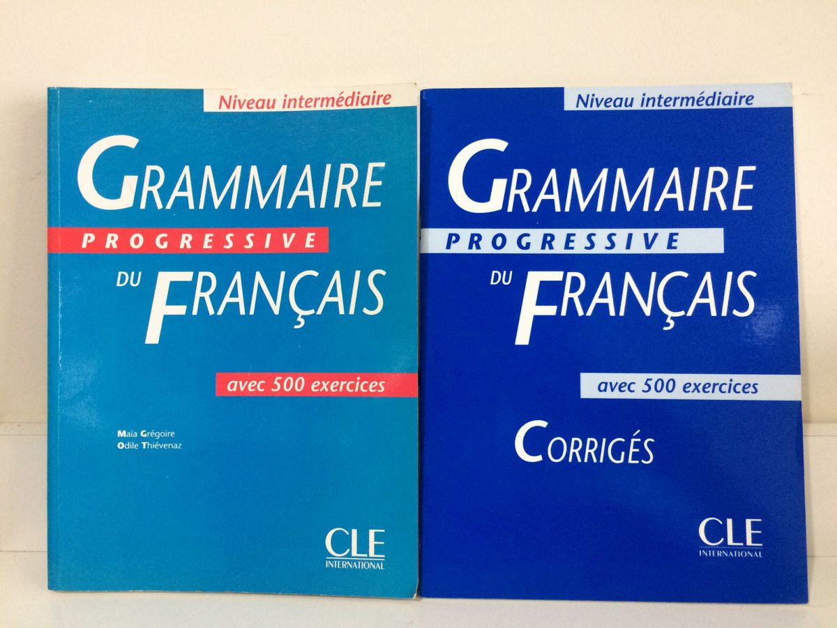 Combo Grammaire Progressive Du Français Intermédiaire – Exercícios E ...