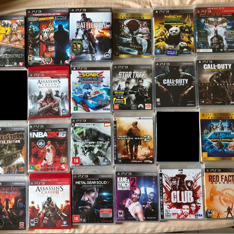 Jogos Ps3 (originais)