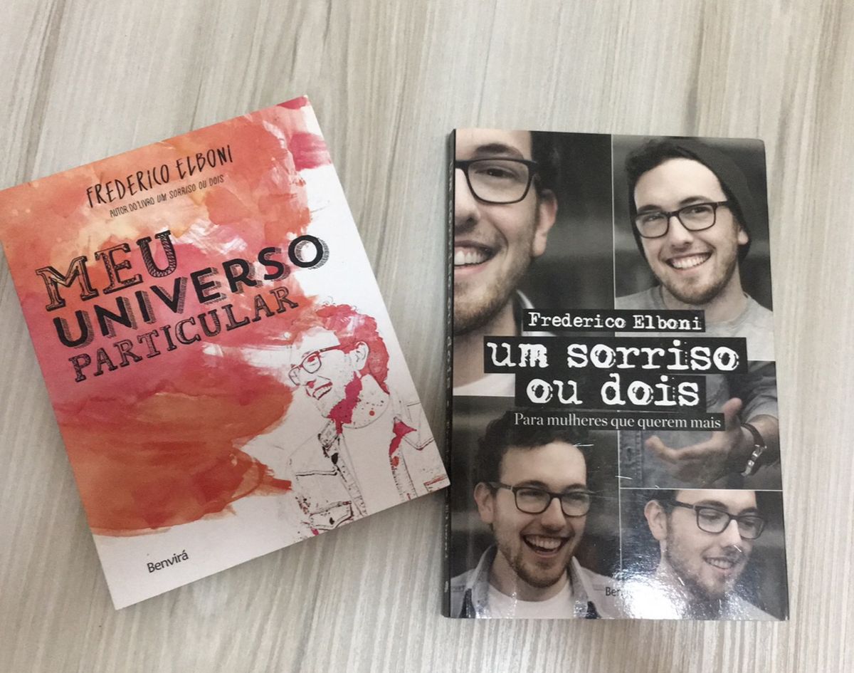 Combo Livros Frederico Elboni | Livro Benvira Usado 35619315 | Enjoei