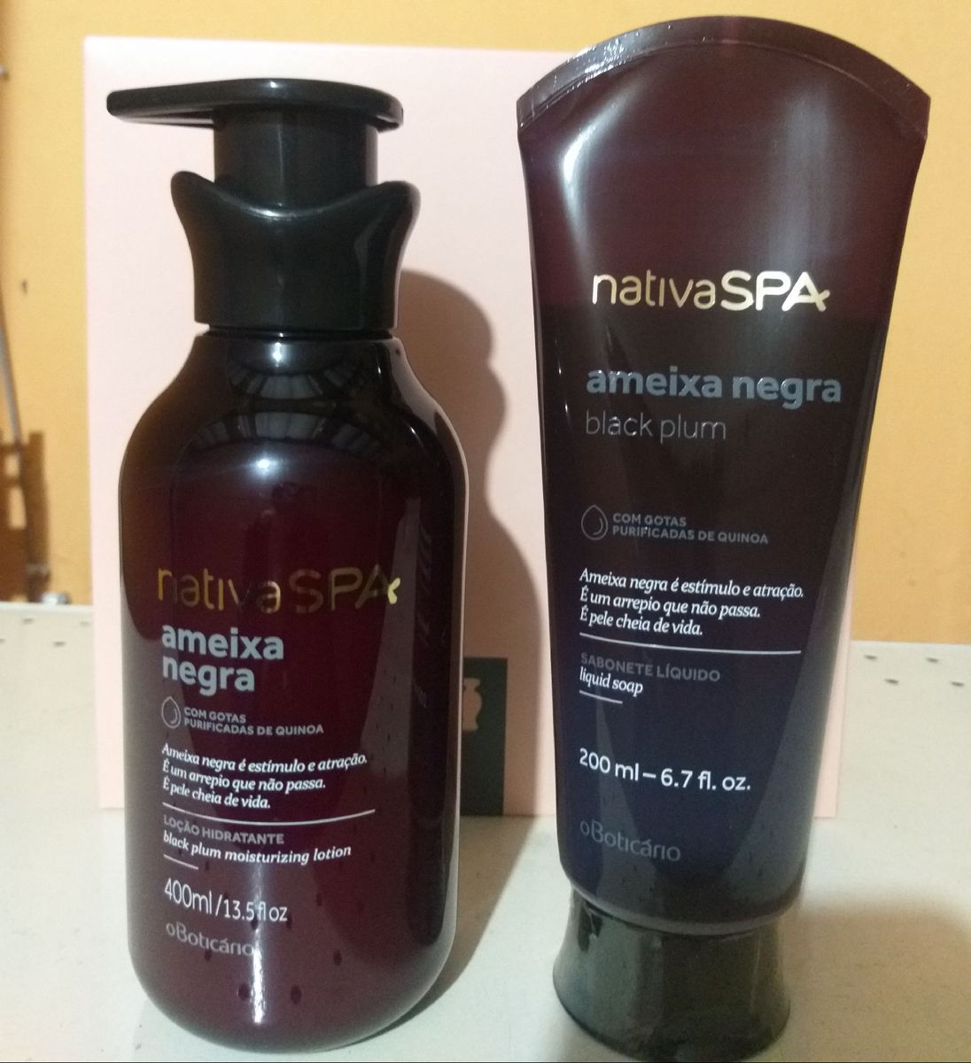 Combo Nativa Spa Ameixa Negra Hidratante Corporal + Sabonete Líquido Perfume Feminino O Boticário Nunca Usado 68463228 enjoei Combo Nativa Spa Ameixa Negra Hidratante Corporal + Sabonete Líquido Perfume Feminino O Boticário Nunca Usado 68463228 enjoei