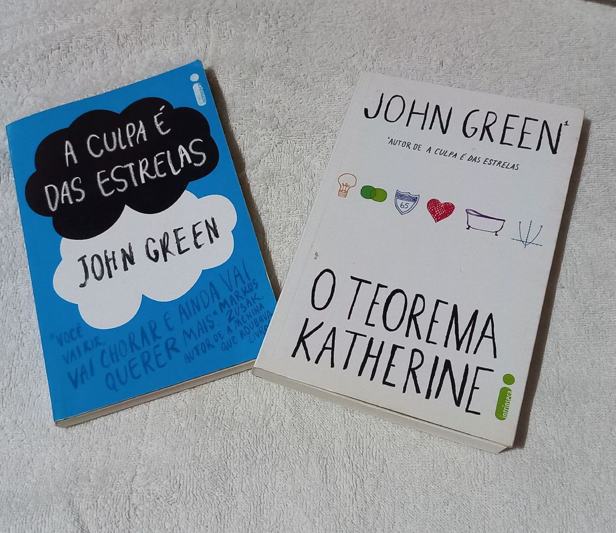 Combo O Teorema De Katherine E A Culpa É Das Estrelas De John Green Livro Intrinseca Usado 4094