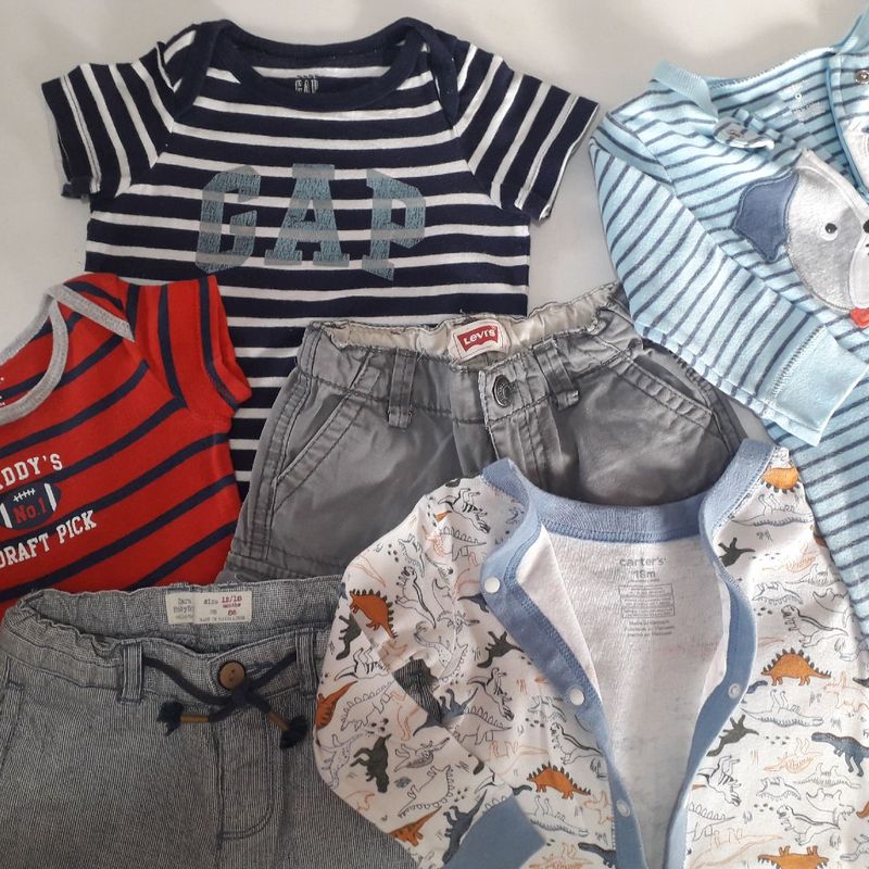 Combo Roupinhas Bebe Gap Zara Carter S Levi S 9 Meses Roupa Infantil Para Bebe Carter S Usado Enjoei