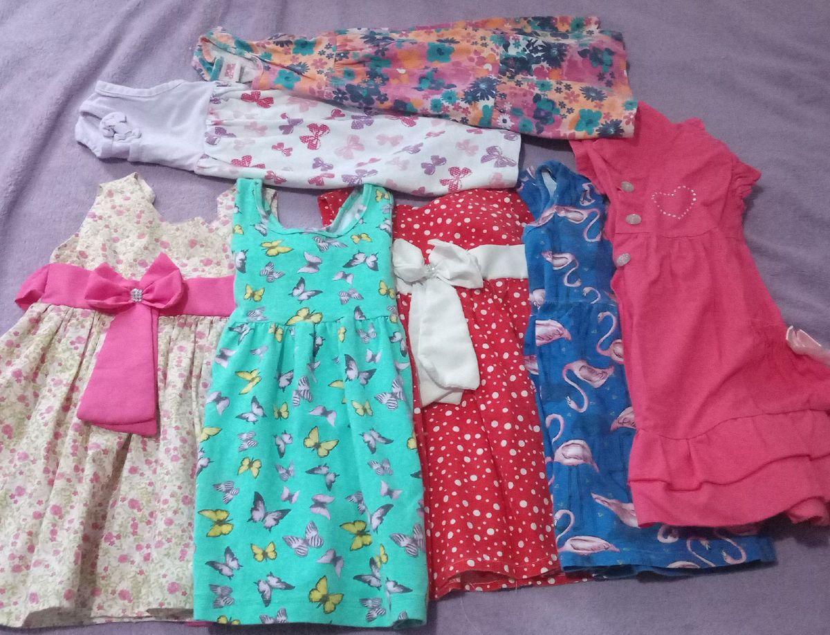 roupas para menina 3 anos