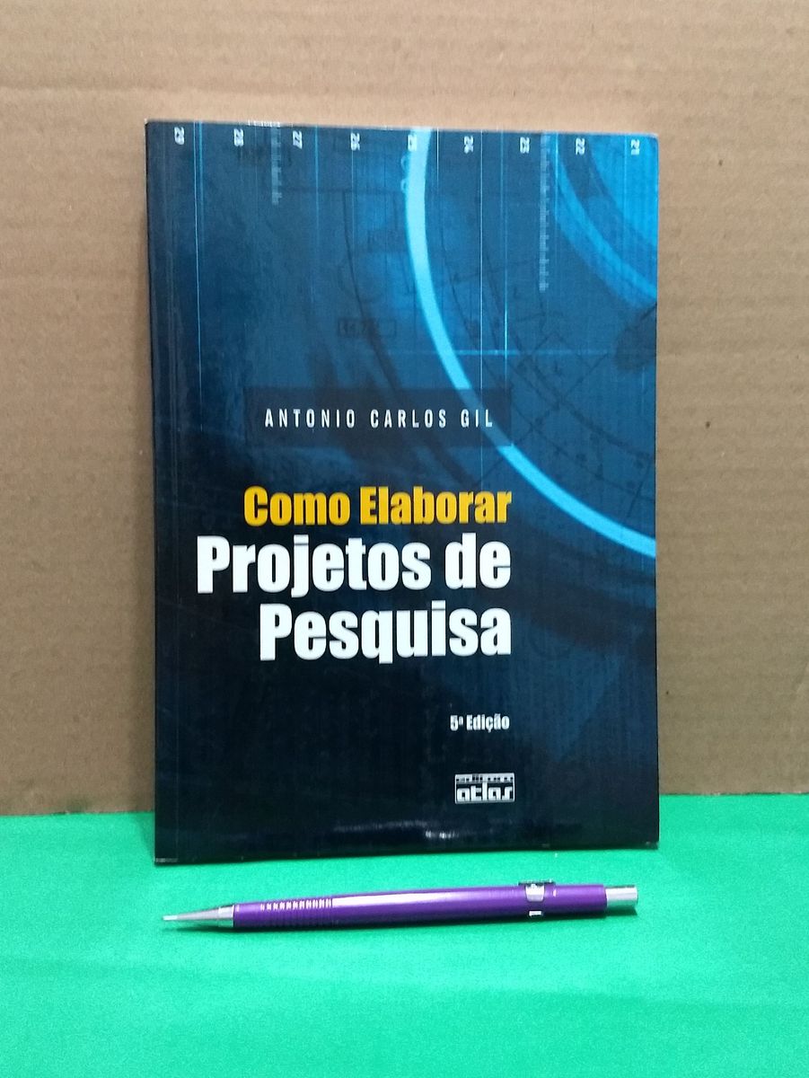 Como Elaborar Projetos De Pesquisa | Livro Usado 63546848 | Enjoei