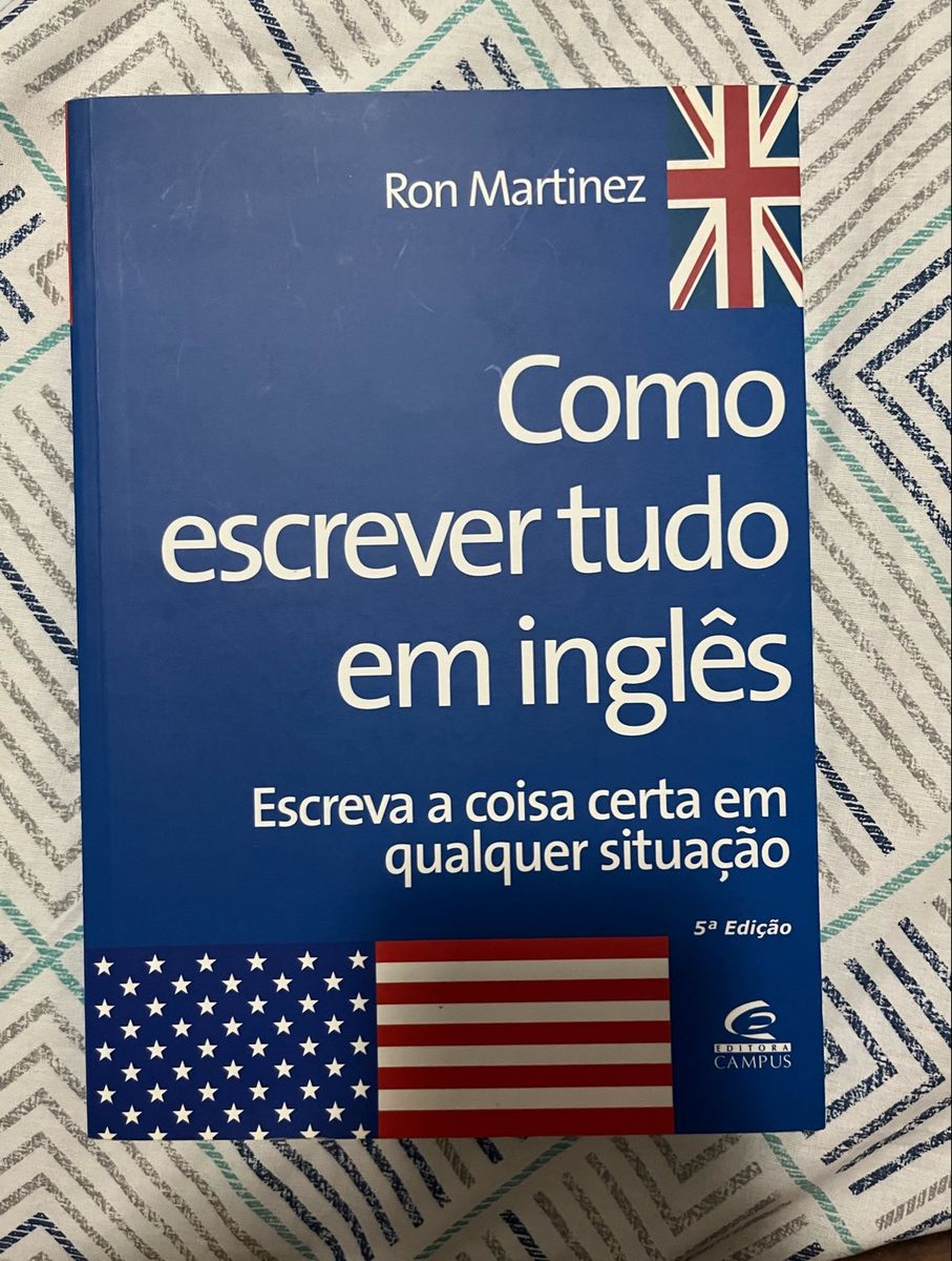 Como Escrever Tudo em Inglês - Ron Martínez | Livro Editora Campus ...