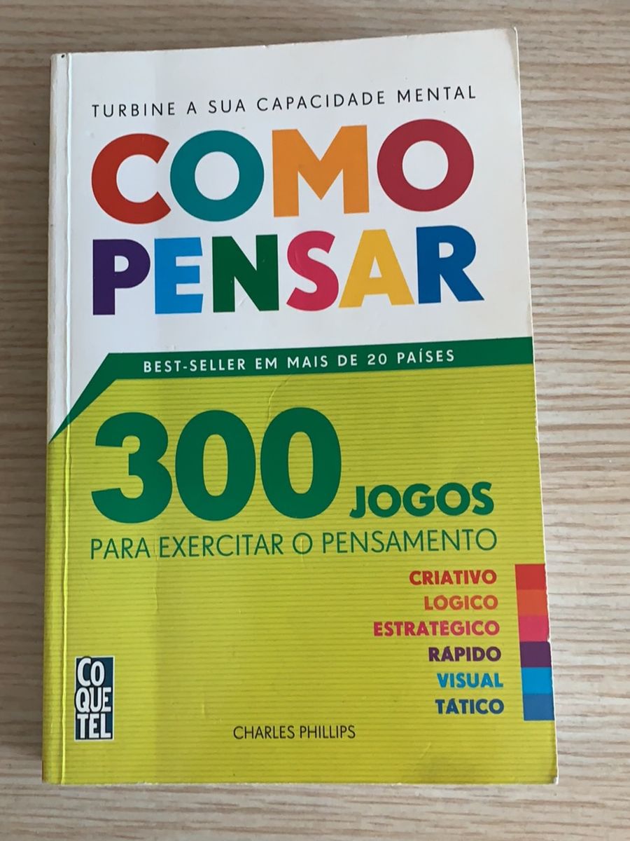 Como pensar com lógica [paperback] Phillips, Charles