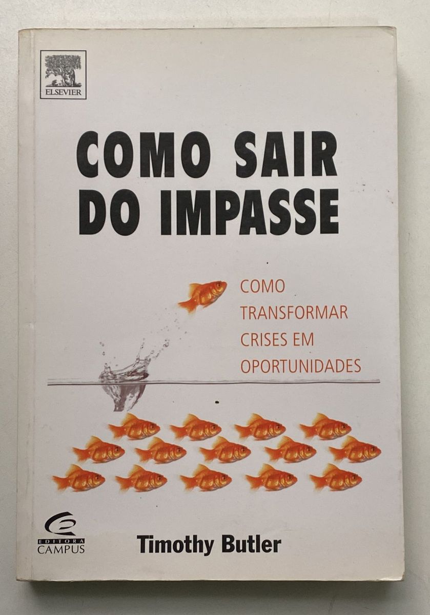 Como Sair do Impasse - Timothy Butler | Livro Usado 86388040 | enjoei