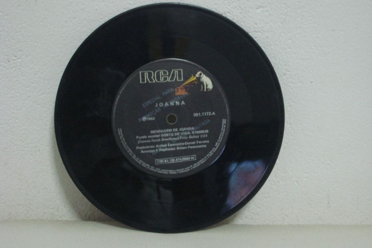 Compacto Joanna Vertigem Mensagem De Joanna 1982 Item De Música