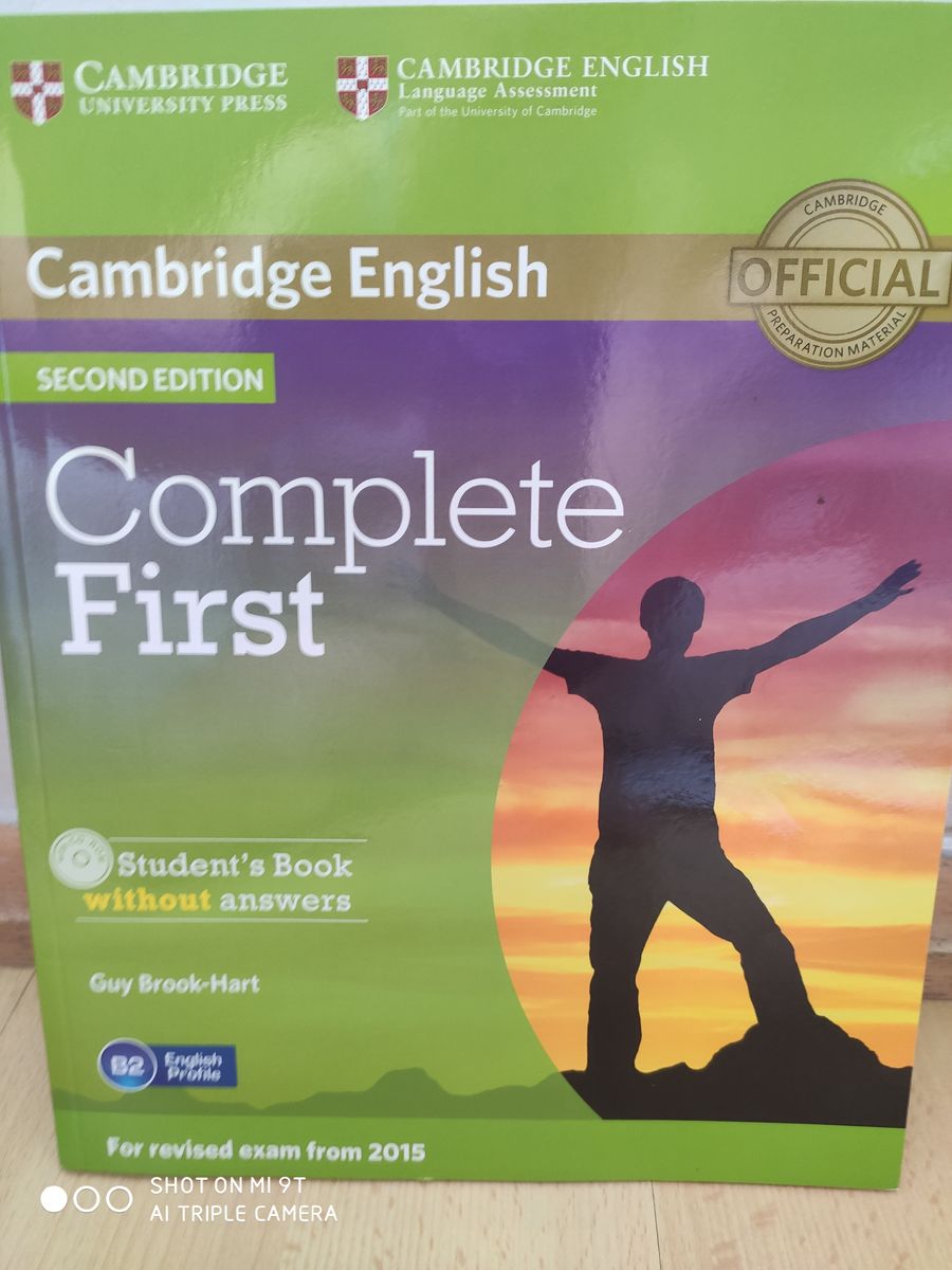 Complete First Student's Book Without Answers | Livro Cambridge English ...