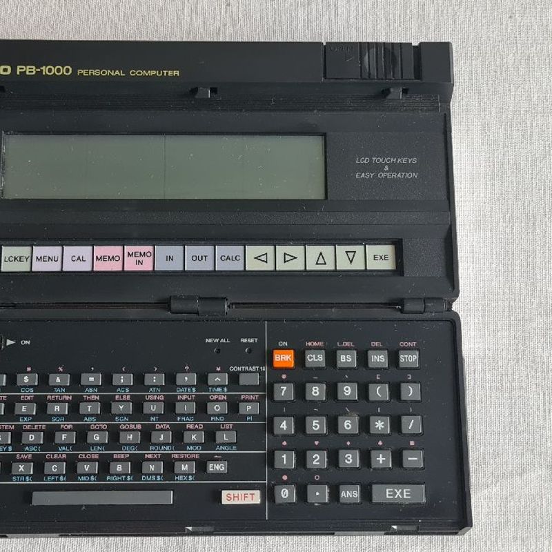 未使用　CASIO PB-1000 ポケットコンピュータ Computador Casio Pb-1000 | Casio Usado 130545365 | enjoei