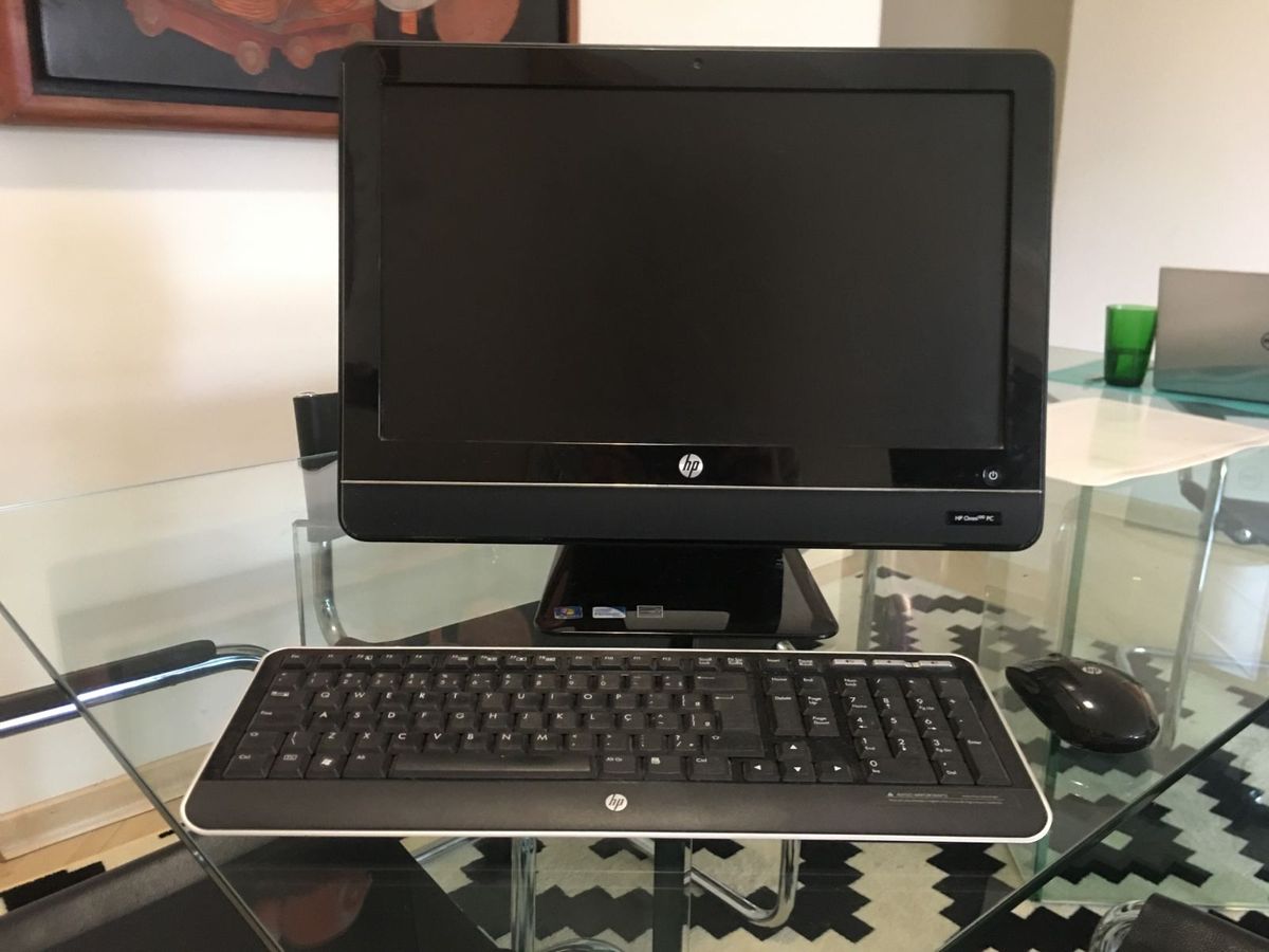 Computador Hp Omni 100 All In One Computador Desktop Hp Usado 29250738 enjoei