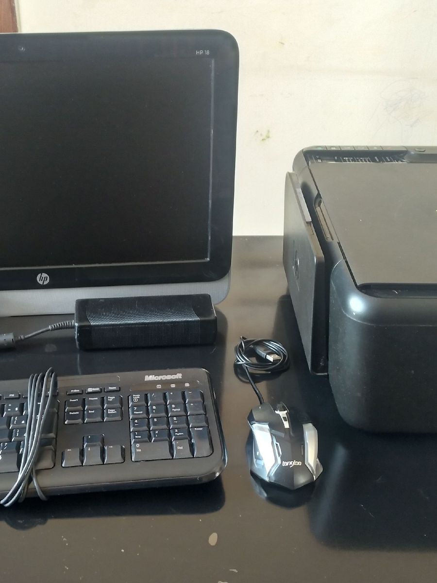Computador Hp18 All In One + Impressora Hp F4480 Computador Desktop