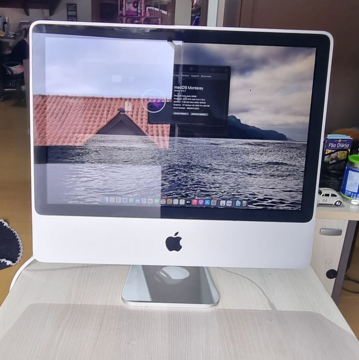 Computador Imac (20-Inch,Early 2008) - Ssd 240gb - 4gb Ram