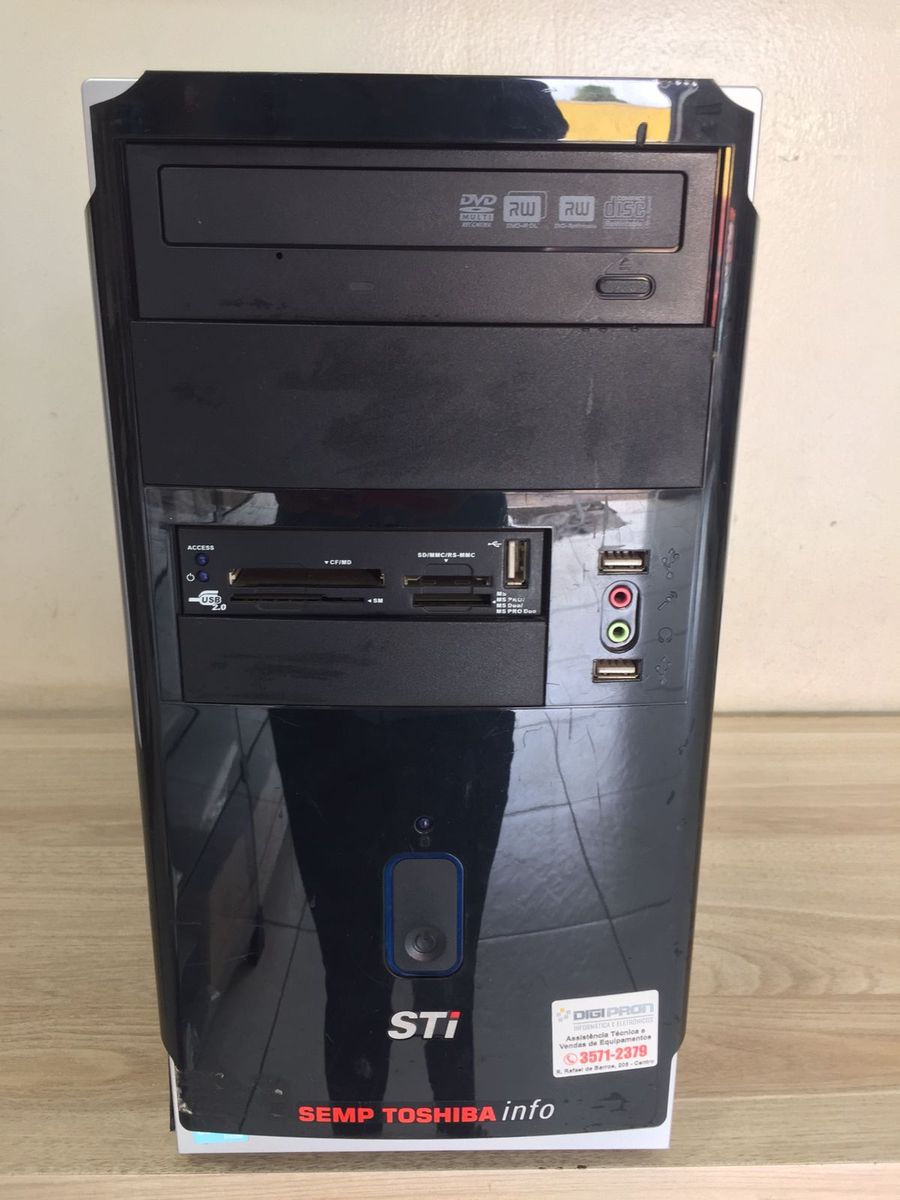 Computador Semp Toshiba Semi-novo | Computador Desktop Semp Toshiba ...