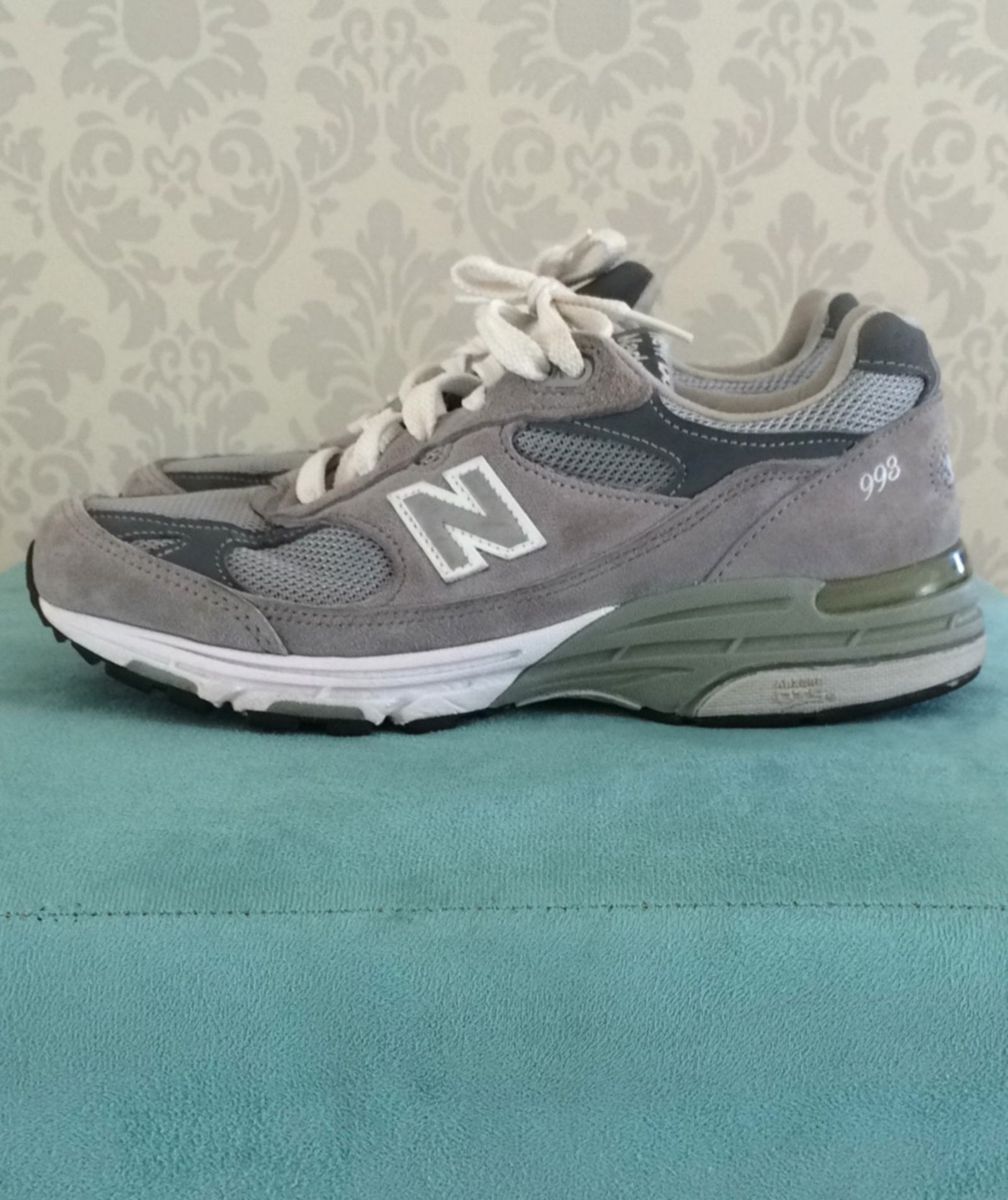 tenis new balance 998 feminino cinza