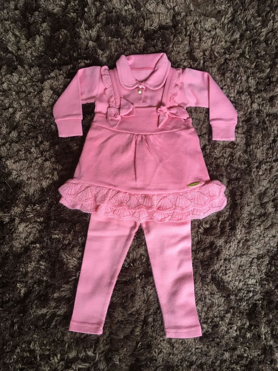 Conj Bebelandia Roupa Infantil Para Menina Bebelandia Usado Enjoei