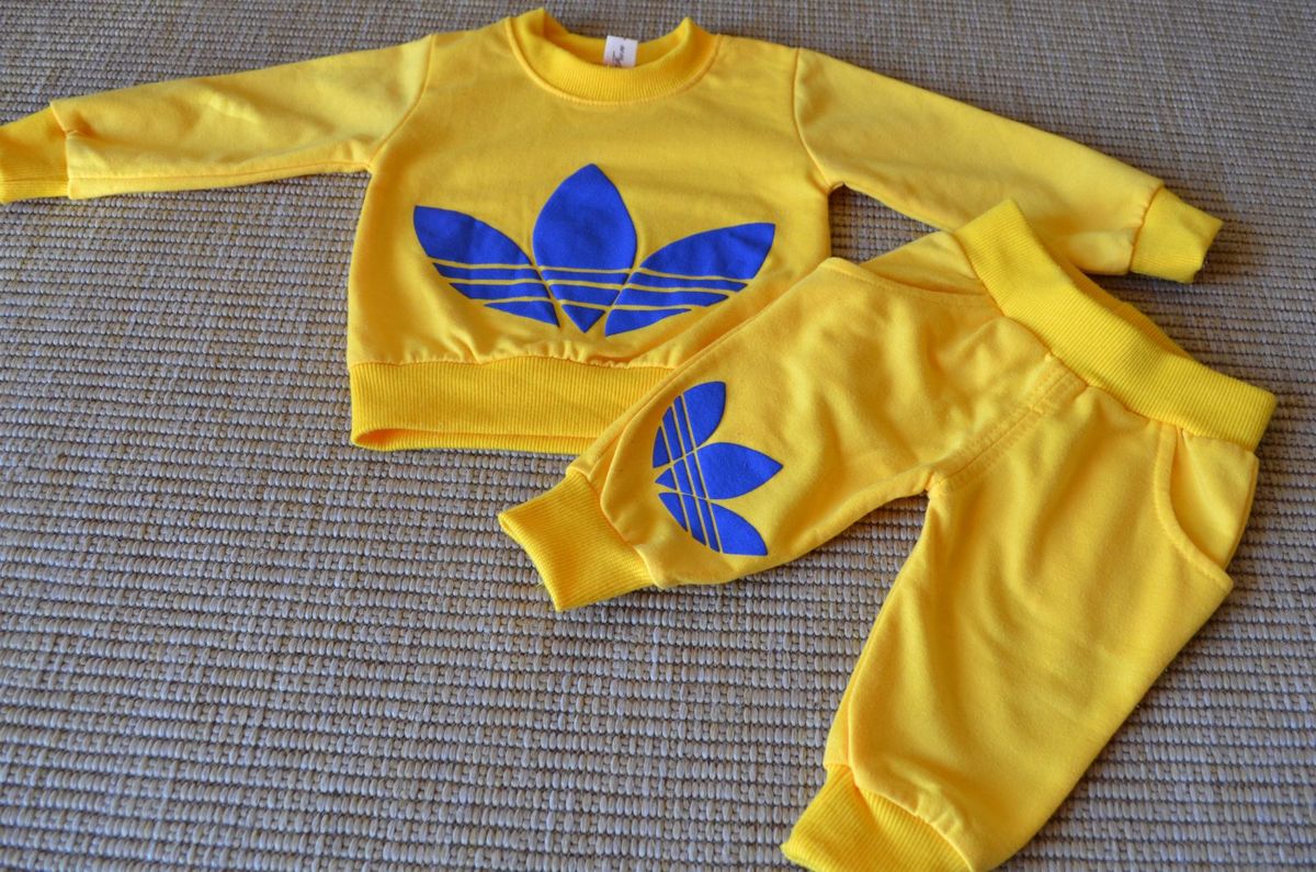 conjuntinho adidas para bebe