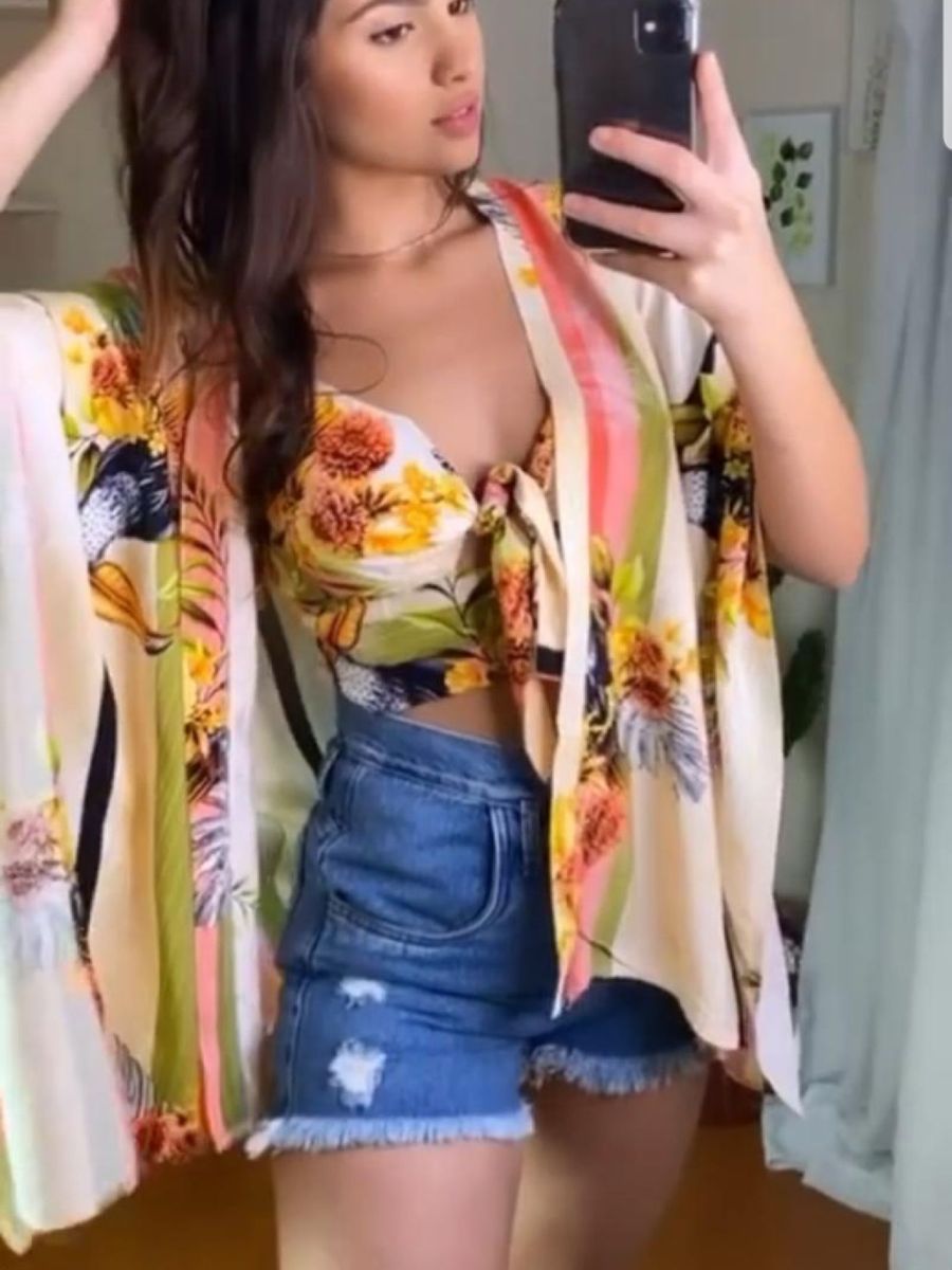 conjuntinho kimono
