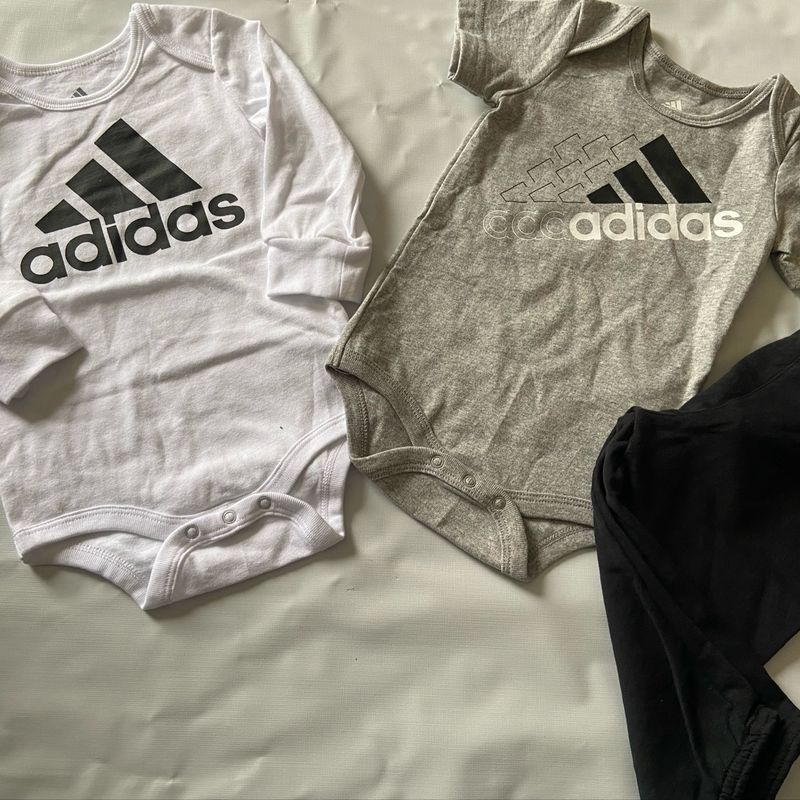 Conjunto Adidas Baby Roupa Infantil para Bebe Adidas Nunca Usado 76387663 enjoei