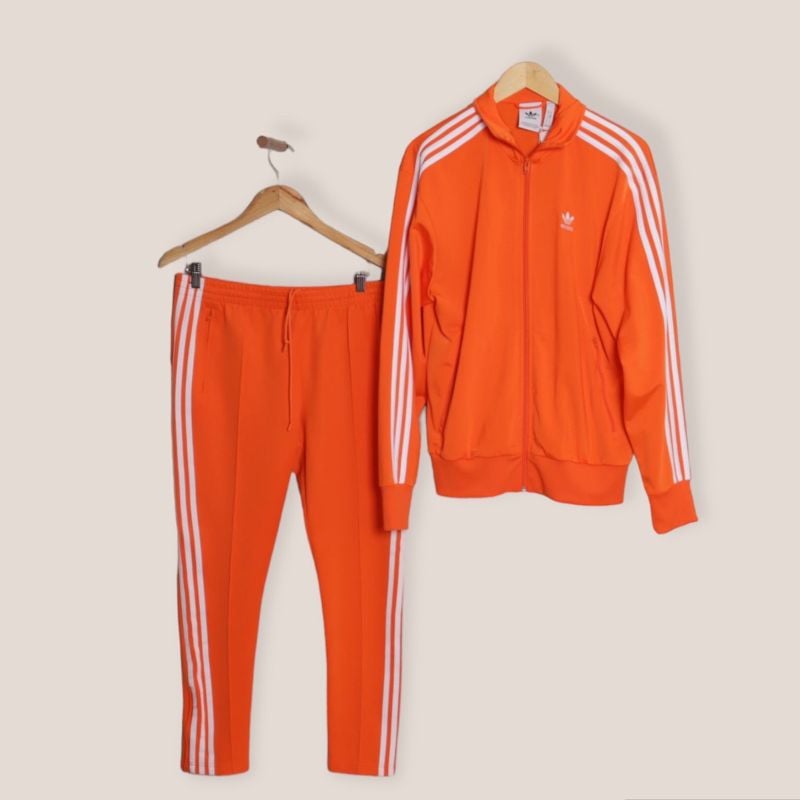 AAA グッズ 橙セット Conjunto Adidas Firebird Laranja | Adidas Nunca Usado 98301942