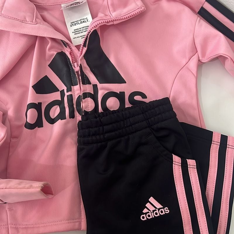Conjunto Adidas Infantil Roupa Infantil para Menina Adidas Usado