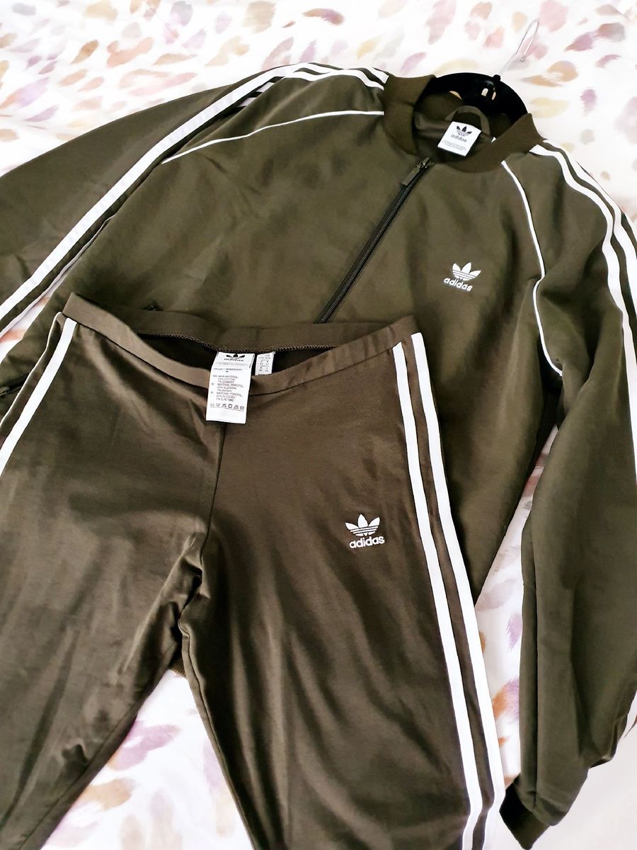 moletom adidas verde militar