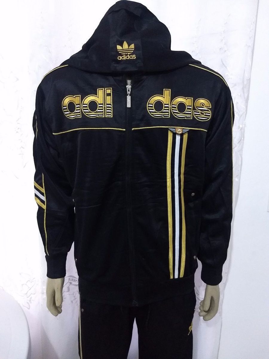 conjunto de agasalho adidas masculino