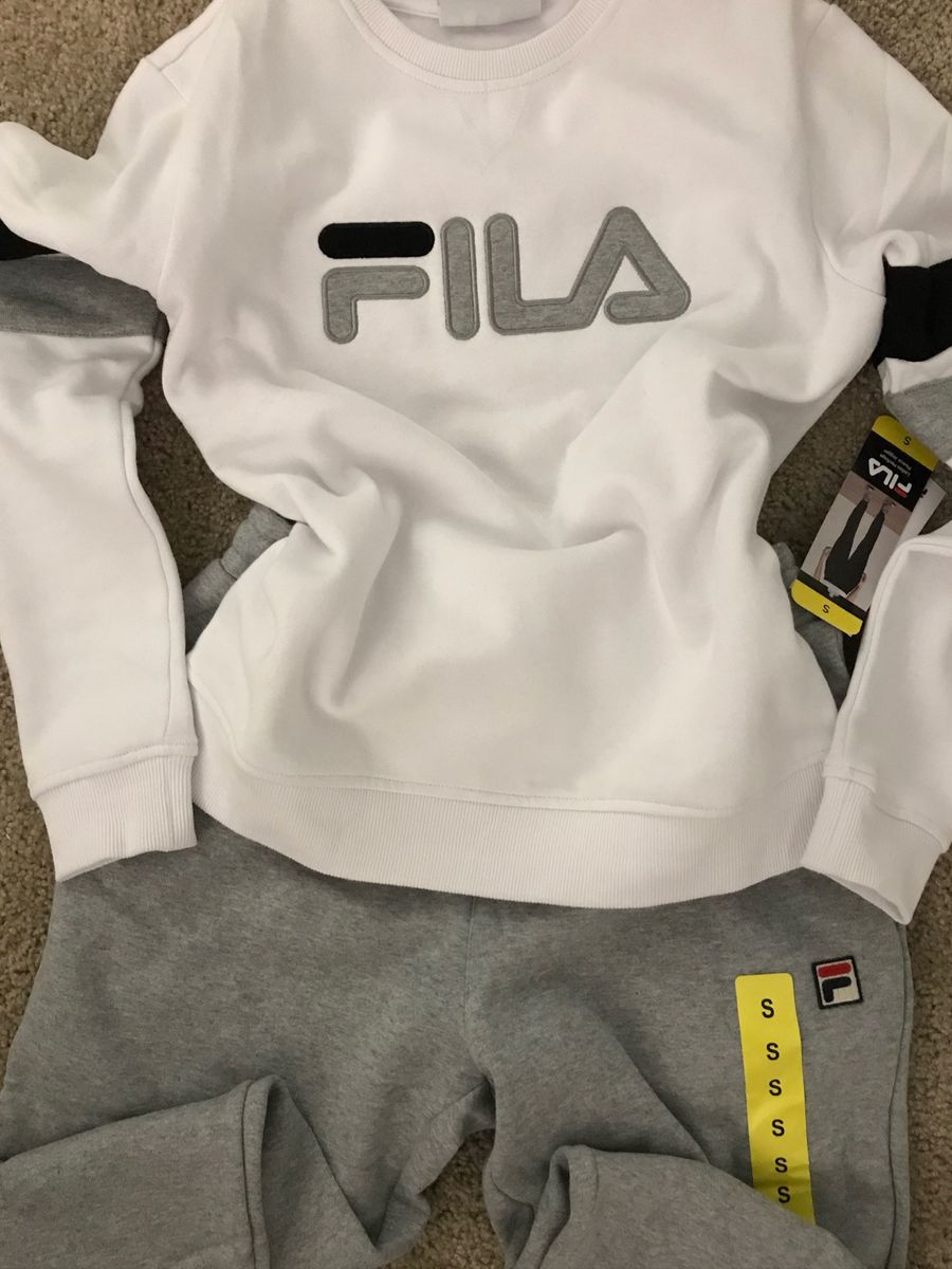 moletom fila feminino branco