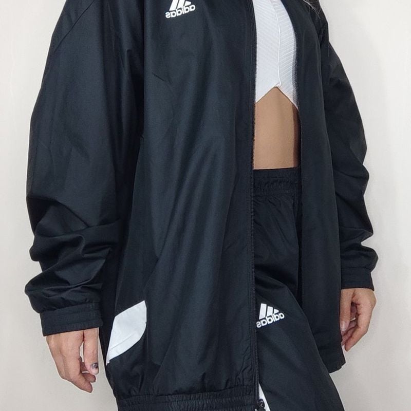 Conjunto tactel hot sale feminino adidas