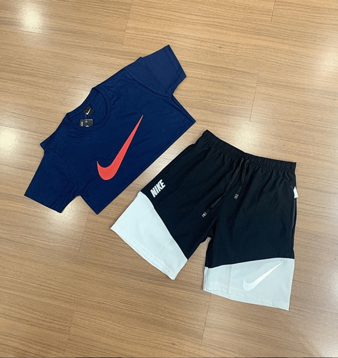 conjunto nike short e camisa