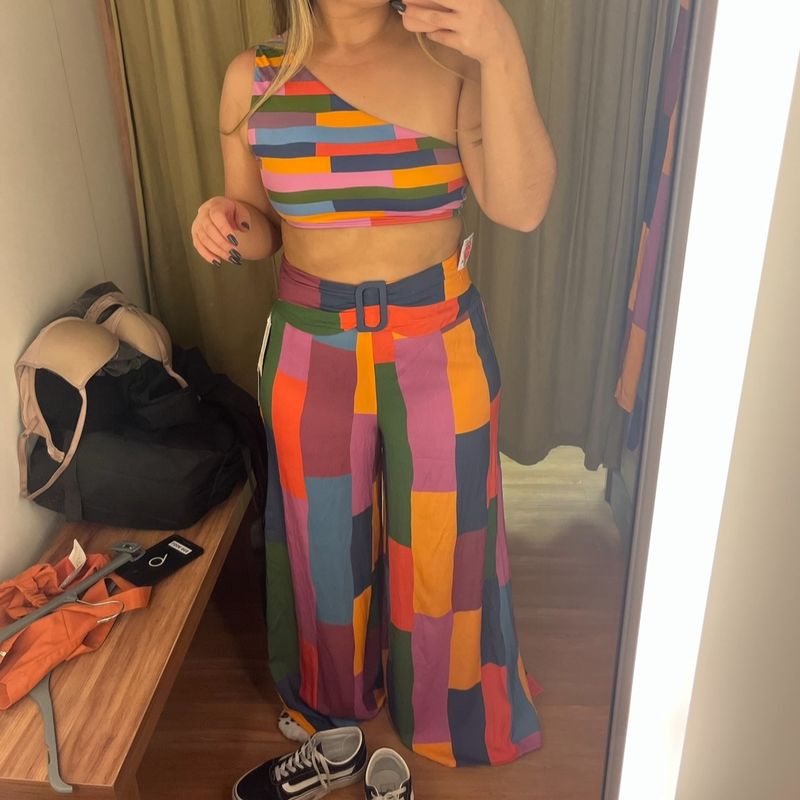 Conjunto Biquíni e Calça de Praia Moda Praia Feminina Renner