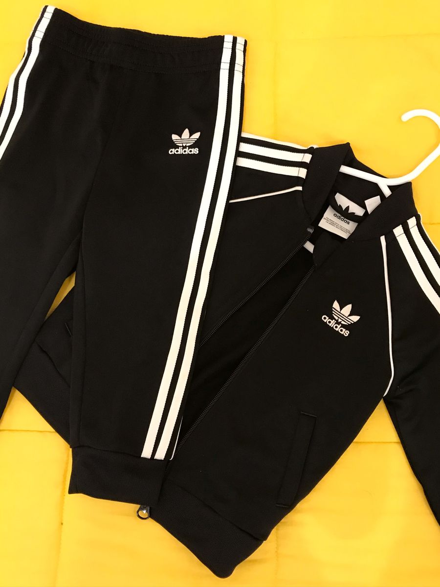 conjunto calça e casaco adidas