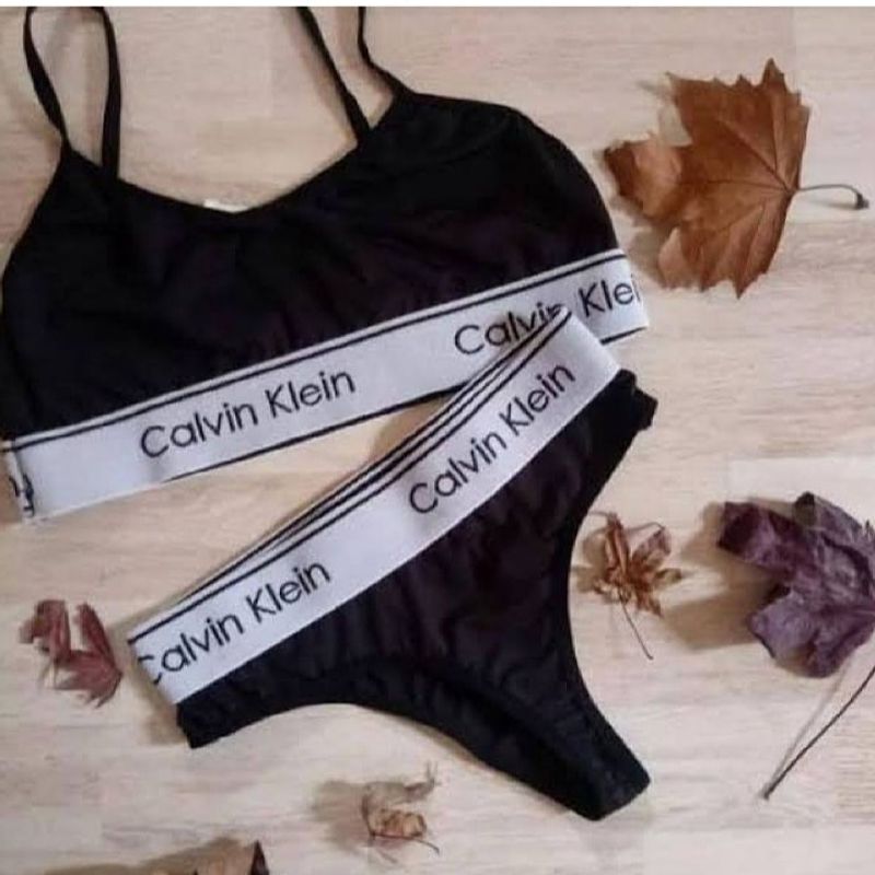 Conjunto calvin klein feminino replica best sale para revenda