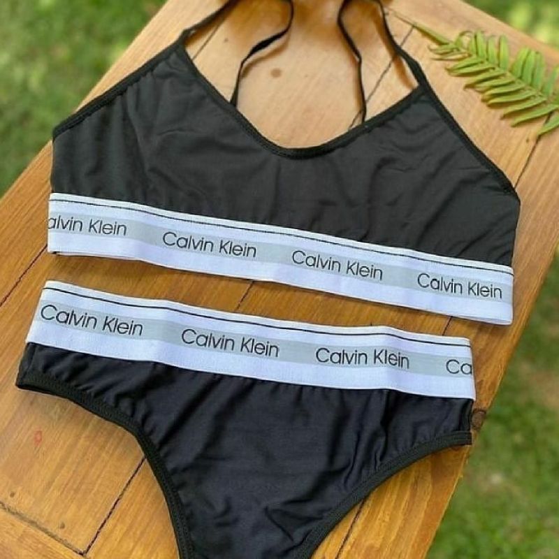 Conjunto Calvin | Lingerie Feminina Calvin Klein Nunca Usado 49463907 |  enjoei