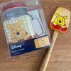 conjunto caneca pooh e espátula silicone pooh - xícaras & canecas 