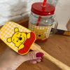 conjunto caneca pooh e espátula silicone pooh - xícaras & canecas 