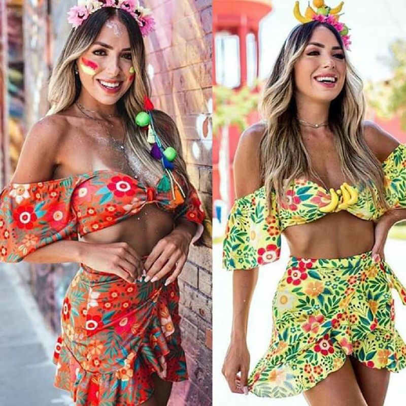 Roupa feminina hot sale para carnaval