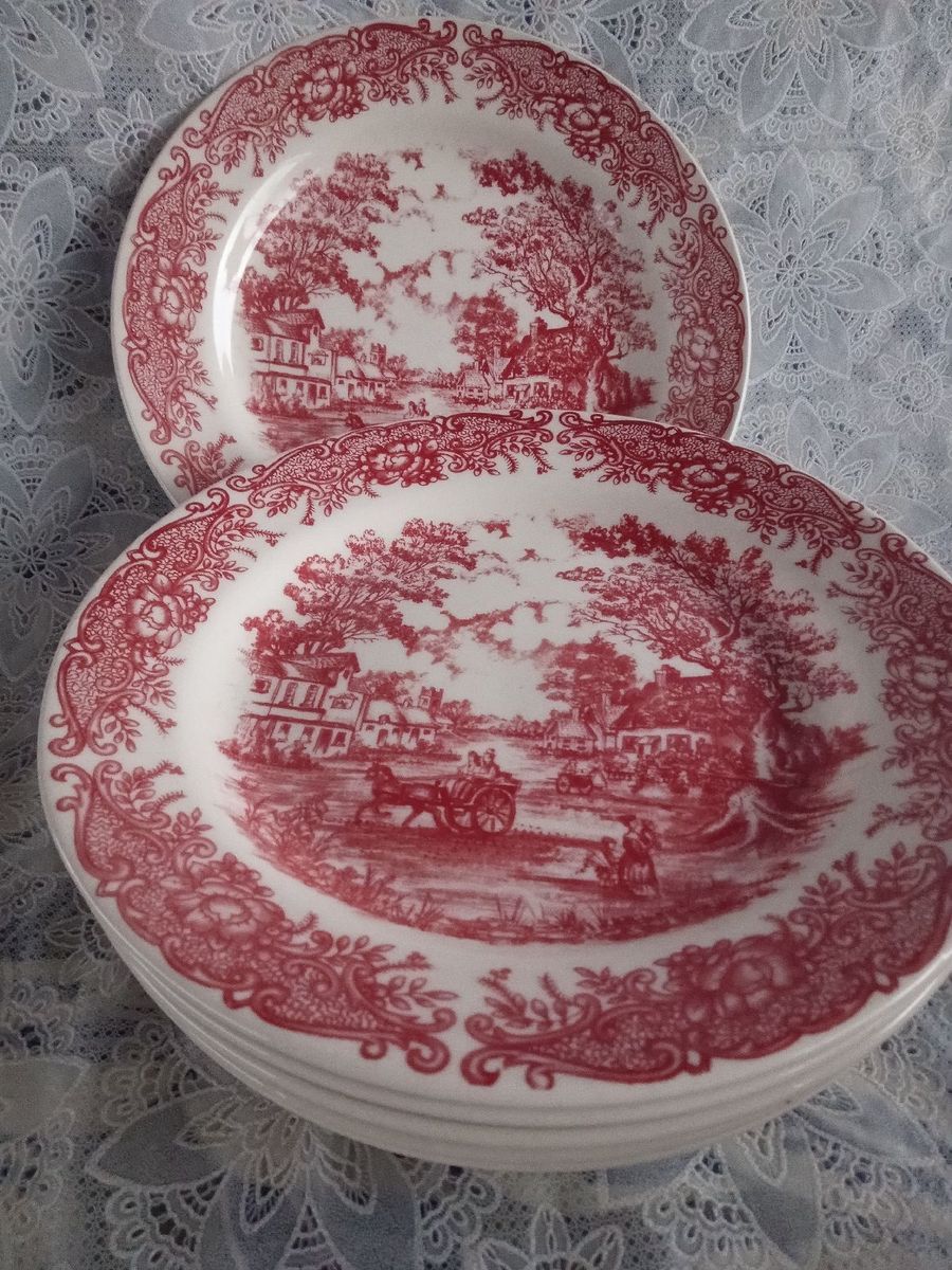 Conjunto com 6 Pratos Raso Biona | Móvel de Cozinha Biona Nunca Usado ...