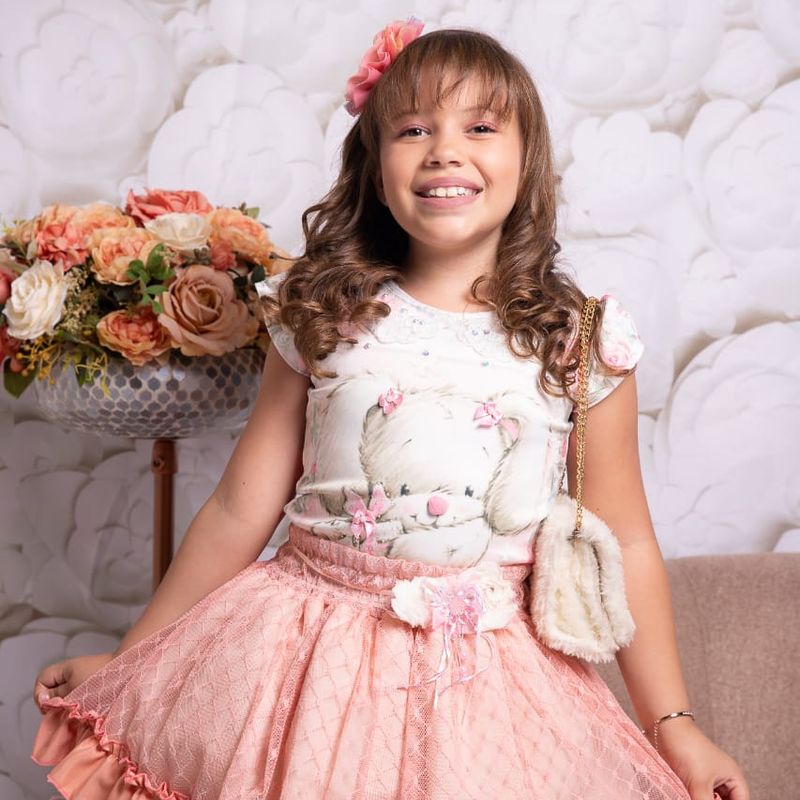 Conjunto Menina Infantil 8 Anos | Roupa Infantil para Menina Nunca Usado  80300036 | enjoei