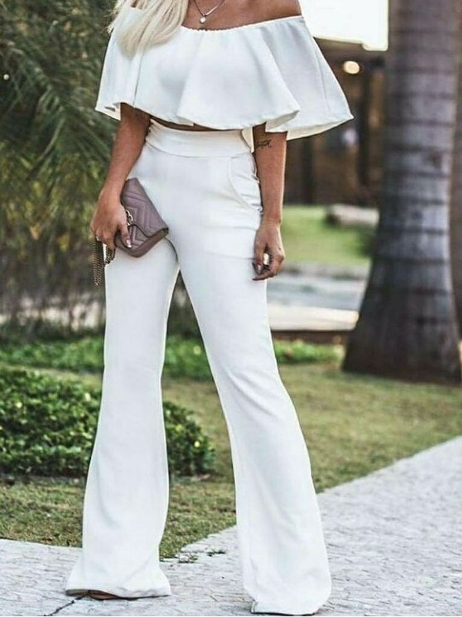 calça e blusa para casamento