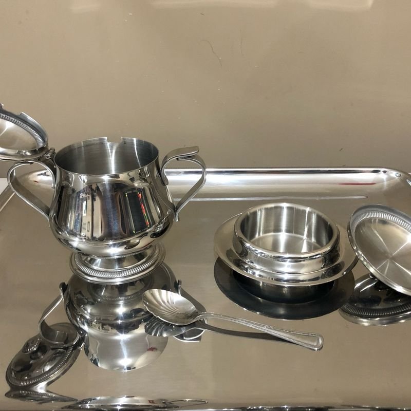 Conjunto de Café e Chá Inox Meridional | Móvel de Cozinha Meridional Nunca  Usado 40115245 | enjoei