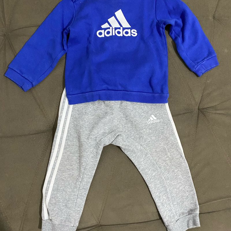 Conjunto de store frio adidas infantil