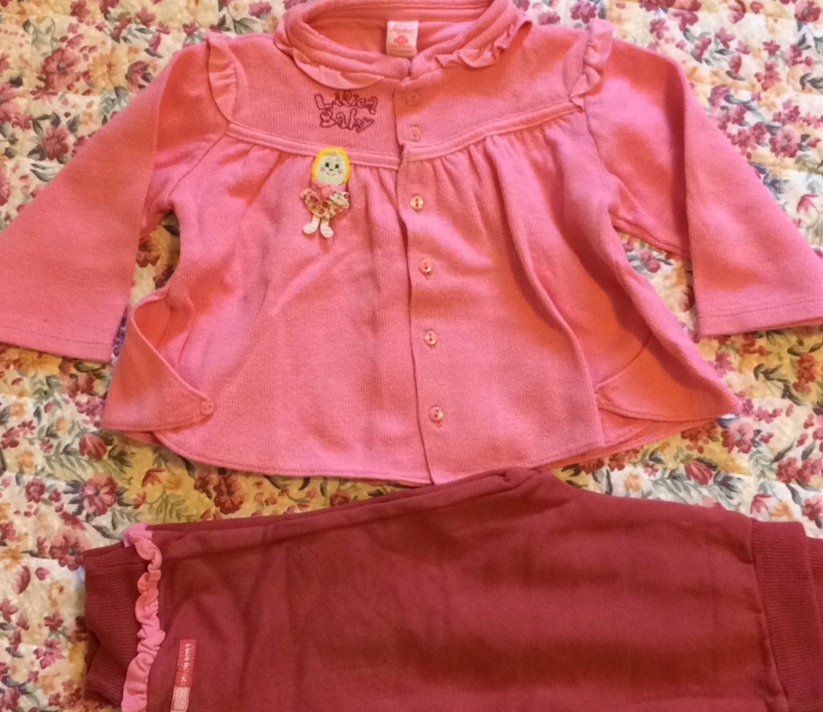 conjunto de frio infantil lilica ripilica