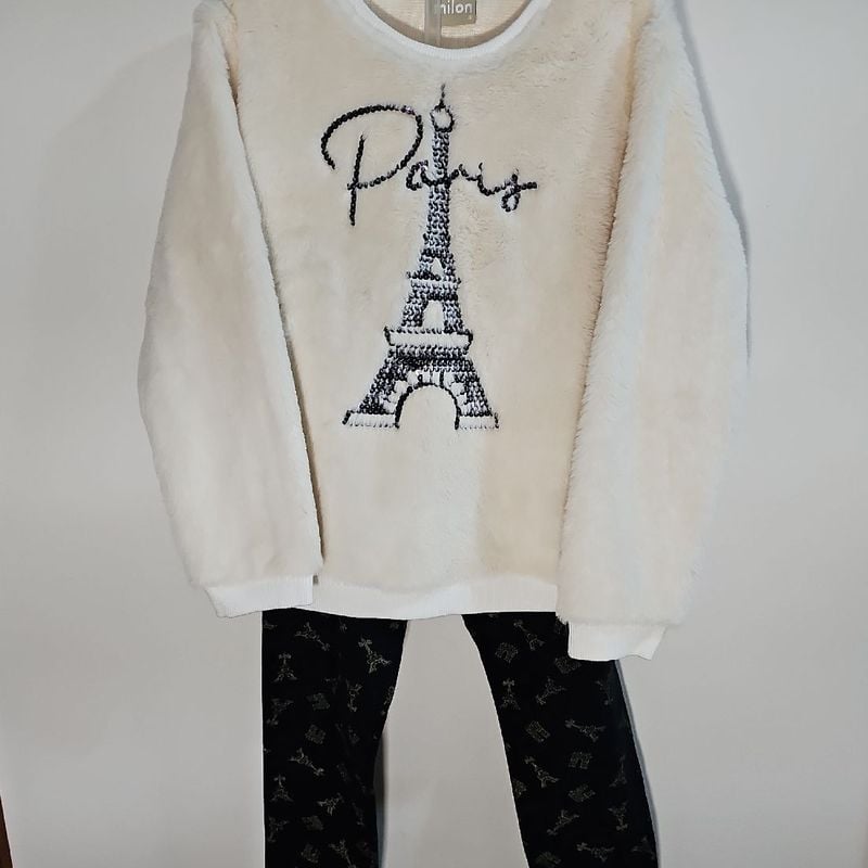 Conjunto de Inverno Milon Tamanho Roupa Infantil para Menina