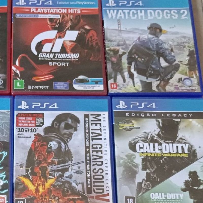 Jogos Novos Ps4, Produto Masculino Ps4 Nunca Usado 65598483