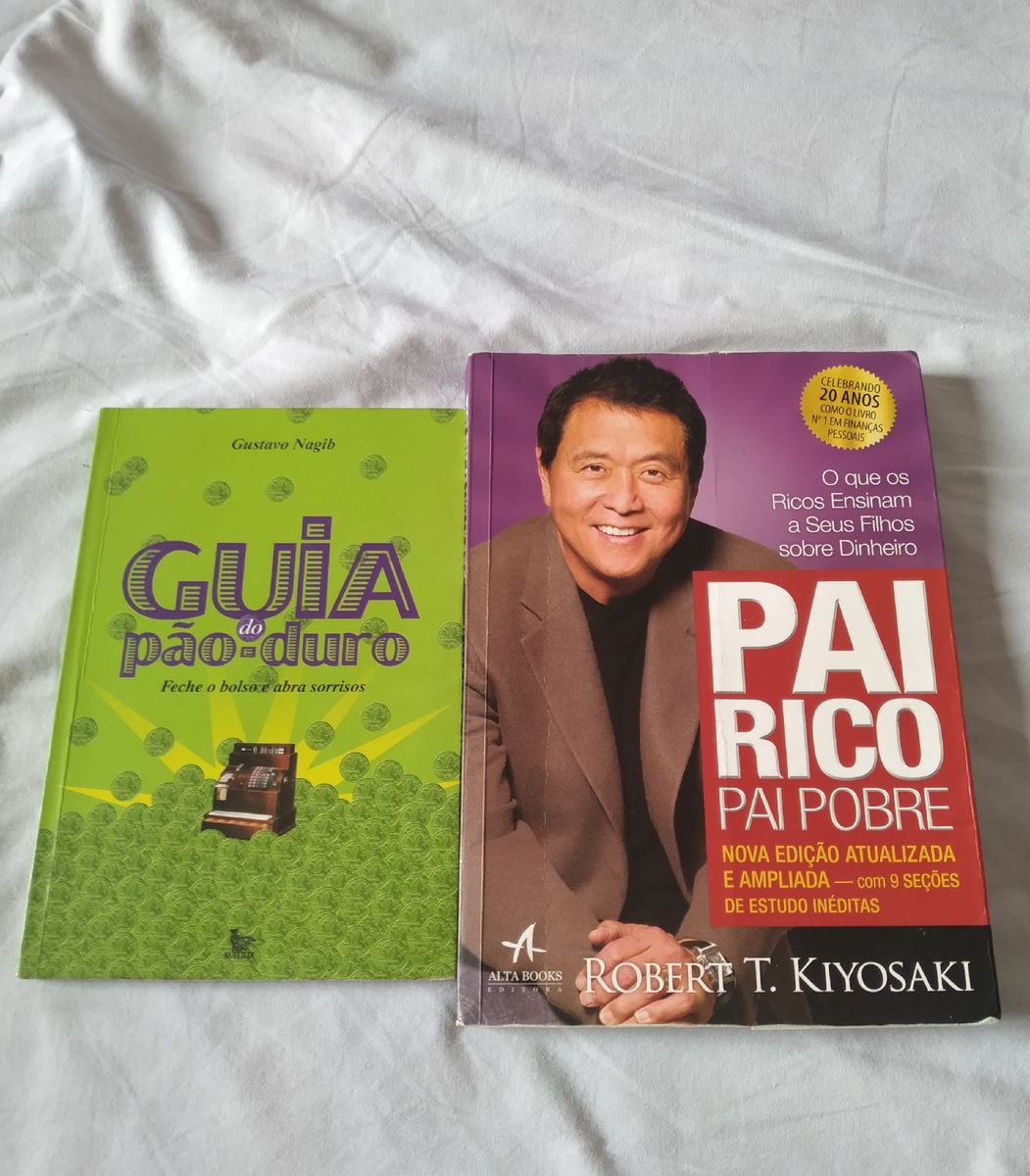 Conjunto de Livros Pai Rico Pai Pobre | Livro Usado 45250427 | enjoei