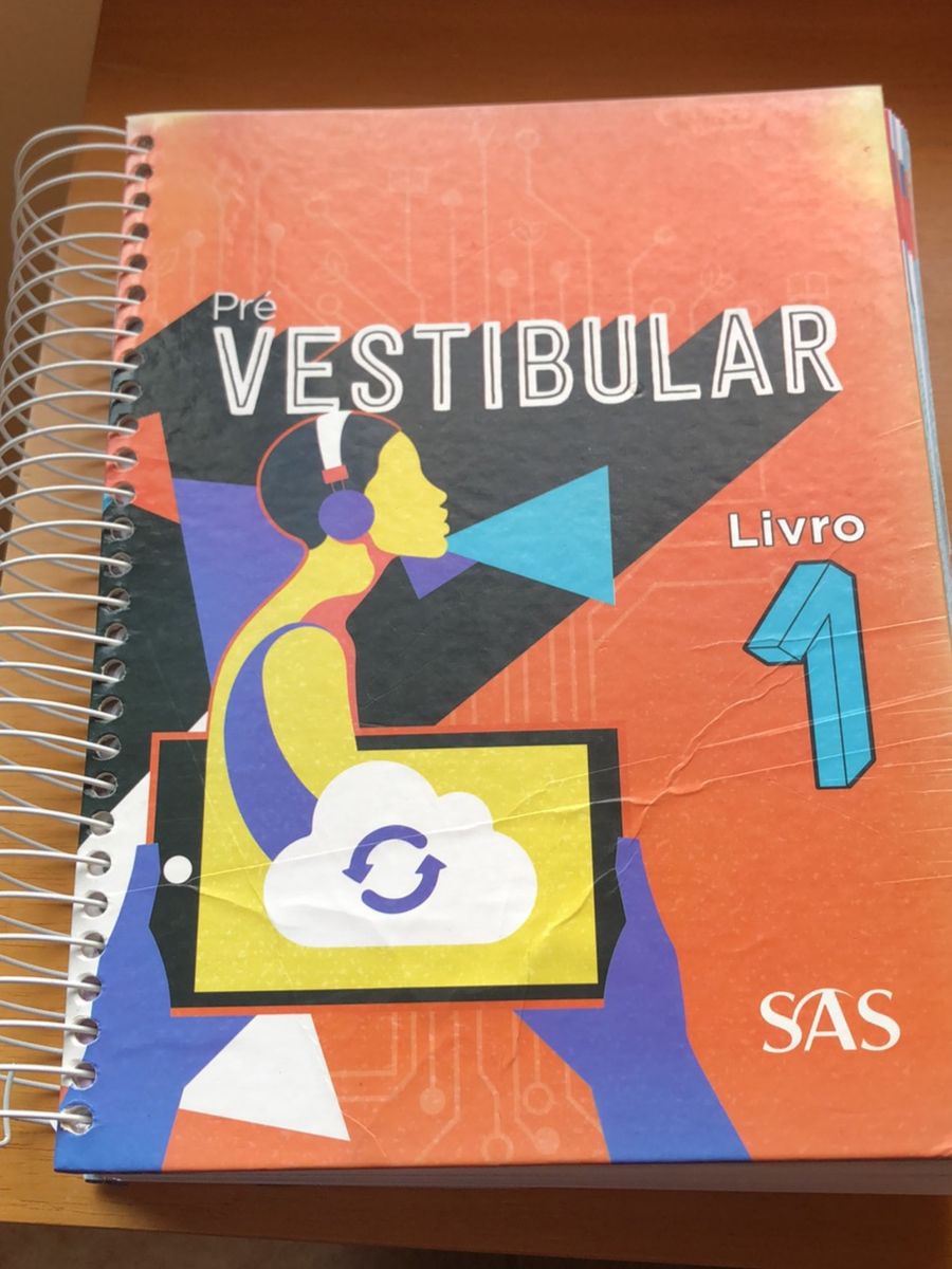Conjunto de Livros Sas Pré Vestibular 2021 | Livro Sas Usado 73352795 ...